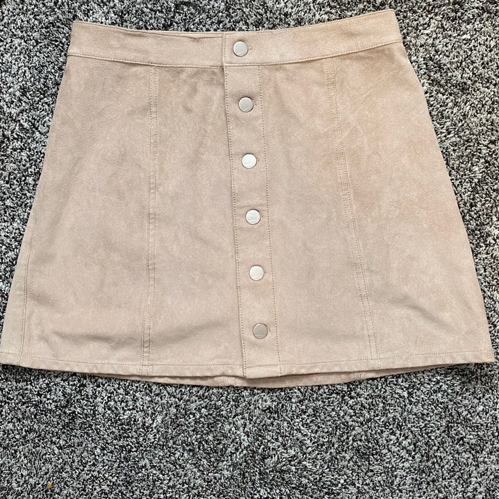 Express Suede Skirt